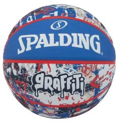 Мяч баскетбольный Spalding Graffitti Ball синий,