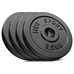 Сет из металлических дисков Hop-Sport Strong 4x2,5 кг.