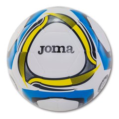 М'яч футбольний Joma HIBRID ULTRA-LIGHT біло-синьо-жовтий Уні 4