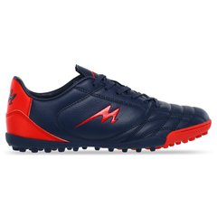 Сороконожки обувь футбольная MEROOJ 230750A-1 NAVY/RED размер 40-45 (верх-PU, подошва-RB, темно-синий-красный)