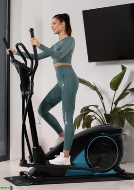 Орбитрек Hop-Sport HS-060C Blaze синий iConsole+ мат (2020)