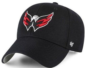 Кепка MVP 47 Brand WASHINGTON CAPITALS чорний Уні OSFA