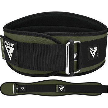 Пояс для тяжелой атлетики RDX RX3 EVA Curve неопреновый Army Green M