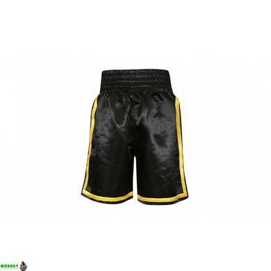 Шорти боксерські Everlast COMP BOXE SHORT чорний, золотий Чол L