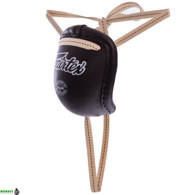 Захист паху (черепашка) для тайського боксу FAIRTEX GC2 Чорний M