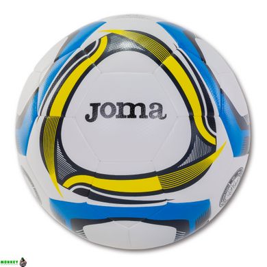 Футбольный мяч Joma HIBRID ULTRA-LIGHT бело-сине-желтый Уни 4