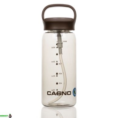 Пляшка для води CASNO 1500 мл KXN-Коричнева 1238