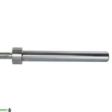 Гриф для штанги Олимпийский прямой для Кроссфита Zelart TA-2714 2,2м 50мм