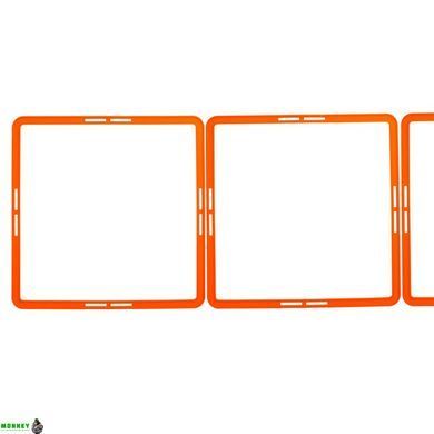 Тренировочная напольная сетка квадратная HEXAGON Agility Grid SP-Sport C-1411 Салатовый 42,5x42,5см