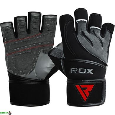 Рукавички для фітнесу RDX Pro Lift Black S
