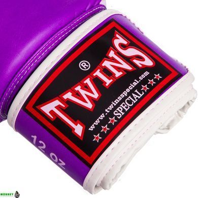 Рукавички боксерські TWINS FBGVSD3-TW6 Темно-жовтогарячий 14 унції
