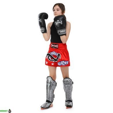 Защита голени и стопы для единоборств TOP KING Super Snake TKSGSS-02 Белый-серебряный S