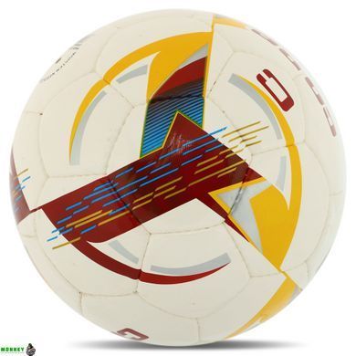 М'яч футбольний CORE GALAXY FB-8461 Білий-Блакитний №5