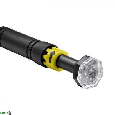 Турнік розсувний 4FIZJO 66-100 см Black/Yellow (P-5907739314765)