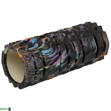 Роллер для йоги и пилатеса (мфр ролл) SP-Sport Grid Combi Roller FI-4940 Синий 33см