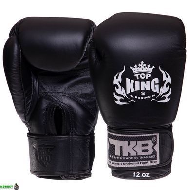 Рукавички шкіряні боксерські TOP KING Ultimate TKBGUV Чорний 18 унції