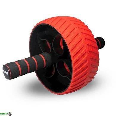 Колесо для преса Power System PS-4107 Full Grip AB Red + килимок Red/Black