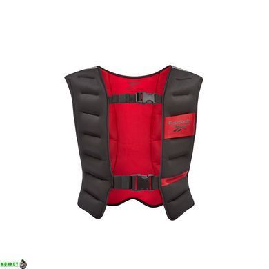 Жилет обтяжувач Reebok Strength Series Weight Vest чорний, червоний Уні 3 кг
