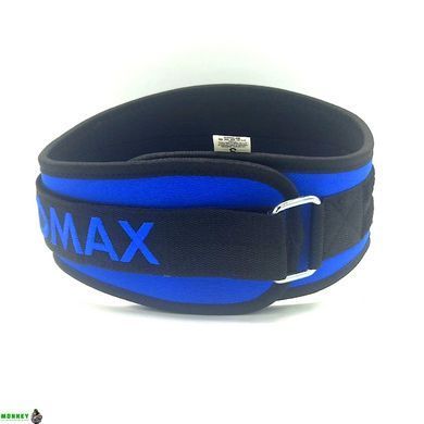 Пояс для тяжелой атлетики MadMax MFB-421 Simply the Best неопреновый Blue M