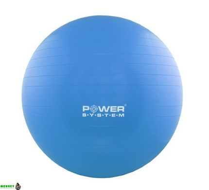 Мяч для фитнеса и гимнастики Power System PS-4018 85 cm Blue