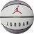 М'яч баскетбольний Nike JORDAN PLAYGROUND 2.0 8P DEFLATED CEMENT GREY/WHITE/BLACK/FIRE RED size 7