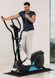 Орбитрек Hop-Sport HS-060C Blaze синий iConsole+ мат (2020)