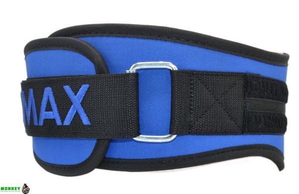 Пояс для тяжелой атлетики MadMax MFB-421 Simply the Best неопреновый Blue M