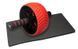 Колесо для преса Power System PS-4107 Full Grip AB Red + килимок Red/Black