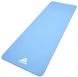 Коврик для йоги Adidas Yoga Mat голубой Уни 176 х 61 х 0,8 см