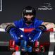 Боксерские перчатки PowerPlay 3017 красные карбон 10 унций