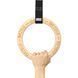 Кольца гимнастические для Кроссфита WOODEN GYM RINGS EZOUS E-02 d-32мм