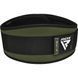 Пояс для тяжелой атлетики RDX RX3 EVA Curve неопреновый Army Green M