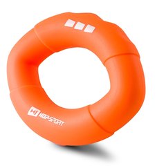 Эспандер силиконовый овальный 22,6 кг Hop-Sport HS-S022OG оранжевый