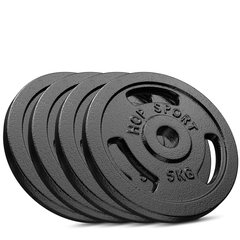 Сет з металевих дисків Hop-Sport Strong 4x5 кг