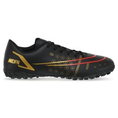Сороконожки обувь футбольная MDFN OB-226-2 размер 39-45 (верх-PU, подошва-резина, черный)