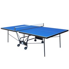 Стол для настольного тенниса GSI-Sport Indoor Gk-6 MT-0933 синий