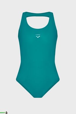 Купальник закритий для жінок Arena SOLID O BACK SWIMSUIT зелений Жін 38