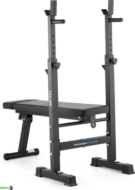 Скамейка со стойками для тренировок со штангой Gymtek XL700 складная