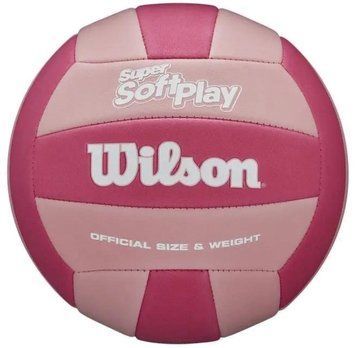 Мяч волейбольный Wilson SUPER SOFT PLAY Pink