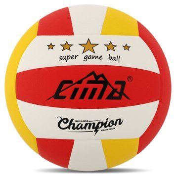 Мяч волейбольный Клееный PU CIMA VB-9020 CHAMPION (PU, №5, 5 сл., клееный)