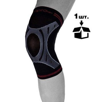 Наколінник спортивний OPROtec Knee Sleeve TEC5736-LG L Чорний