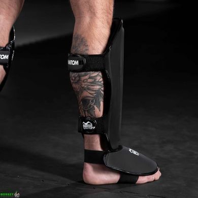 Защита голени и стопы Phantom APEX Striking Black L/XL