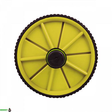 Ролик (гімнастичне колесо) для преса Sportcraft ES0005 Yellow