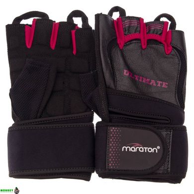 Перчатки для фитнеса и тяжелой атлетики MARATON 161104 L-XXL цвета в ассортименте