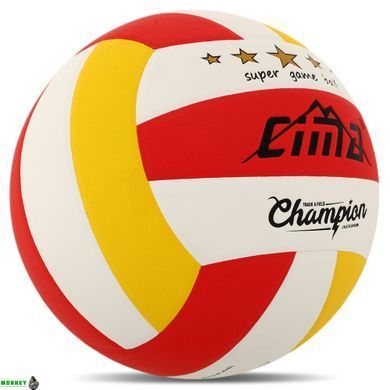 Мяч волейбольный Клееный PU CIMA VB-9020 CHAMPION (PU, №5, 5 сл., клееный)