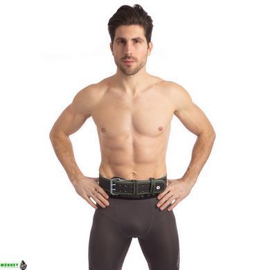 Пояс атлетический кожаный FAIRTEX 167075 S ширина-15см черный