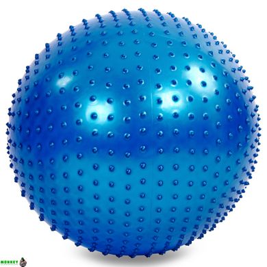 М'яч для фітнесу фітбол масажний Zelart FI-1988-75 75см кольори в асортименті