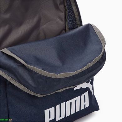 Рюкзак спортивний Puma Phase Backpack III 22L синій Уні 30x44x14 см