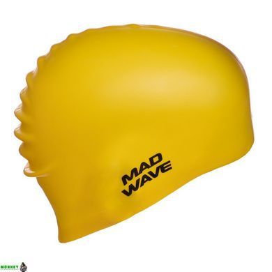 Шапочка для плавання MadWave Intensive Big M053112 Червоний (силікон,)