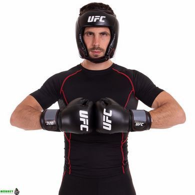 Боксерські рукавиці UFC Boxing UBCF-75181 14 унцій чорний